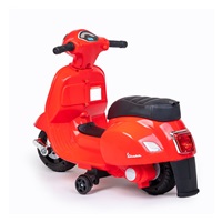 Dětská elektrická motorka Baby Mix Vespa červená