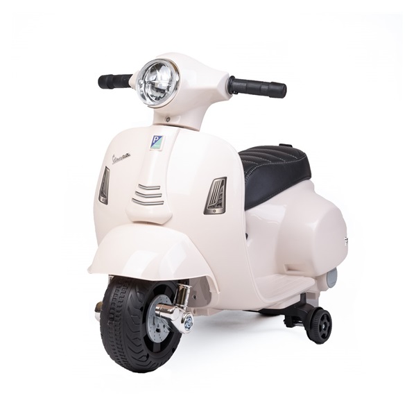 Dětská elektrická motorka Baby Mix Vespa bílá