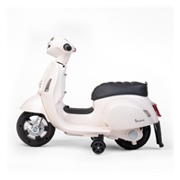 Dětská elektrická motorka Baby Mix Vespa bílá