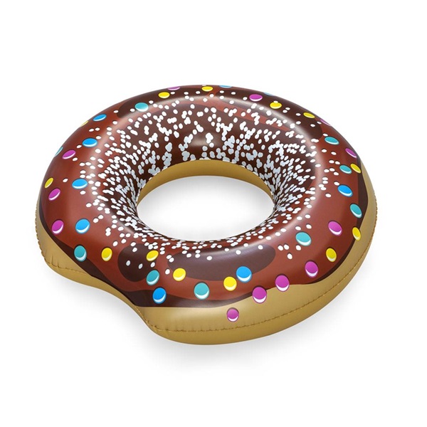 Dětský velký nafukovací kruh Bestway DONUT 107cm brown