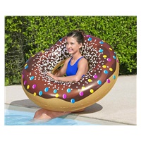 Dětský velký nafukovací kruh Bestway DONUT 107cm brown