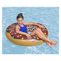 Dětský velký nafukovací kruh Bestway DONUT 107cm brown