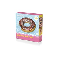 Dětský velký nafukovací kruh Bestway DONUT 107cm brown