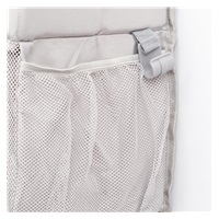 Organizér na postýlku TinyTidy New Baby šedý