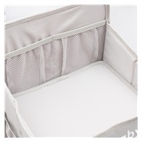 Organizér na postýlku TinyTidy New Baby šedý