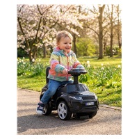 Dětské odrážedlo SUV Baby Mix Prime černé v kůži