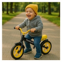 Dětské balanční kolo s brzdou Baby Mix Traveller černé