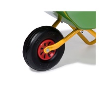 Dětské zahradní kolečko kovové Milly Mally Rolly Toys zelené