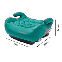 Autosedačka-podsedák BABY MIX HERO Plus ISOFIX I-SIZE black