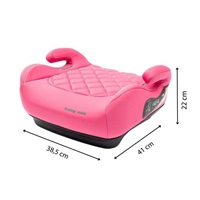 Autosedačka-podsedák BABY MIX HERO I-SIZE black