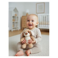 Plyšová hračka Pejsek Baby Mix – hnědý