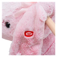 Houpací hračka s melodií Baby Mix Králíček