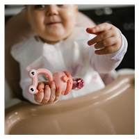 Kousátko na krmení Baby Ono FROG růžové