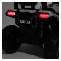 Dětská elektrická čtyřkolka Baby Mix RAVE 4x4 bílá