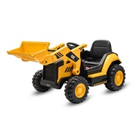 Dětský elektrický traktor Baby Mix CAT žlutý
