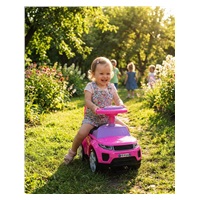 Dětské odrážedlo SUV Baby Mix Prime růžové v kůži