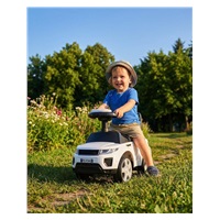 Dětské odrážedlo SUV Baby Mix Prime bílé v kůži