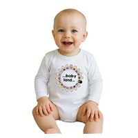 Dětské body s potiskem New Baby ...baby land...