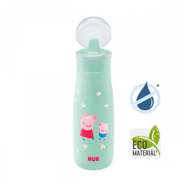 Dětská láhev NUK Mini-Me Flip Peppa Pig 450 ml 12+ m