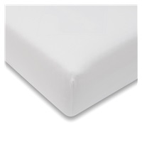 Jersey prostěradlo do postýlky New Baby 120x60 white