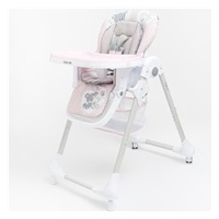 Jídelní židlička Baby Mix Infant pink  (poškozený obal)