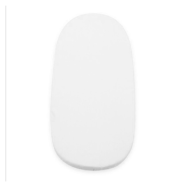 Froté nepromokavá podložka do kočárku New Baby 35x75 cm bílá