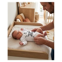 Dětské body s potiskem New Baby You can do it daddy!