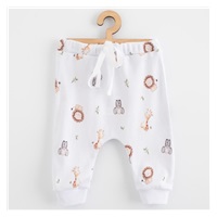 Dětské bavlněné kalhoty Jogger New Baby For Babies safari