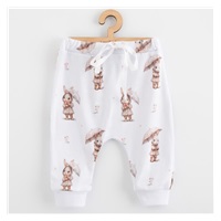 Dětské bavlněné kalhoty Jogger New Baby For Babies bunny