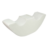 Pěnové houpadlo pro 2 děti - Rocking Bean white