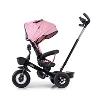 Dětská tříkolka Milly Mally Movi black-pink