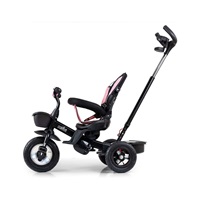 Dětská tříkolka Milly Mally Movi black-pink