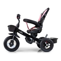 Dětská tříkolka Milly Mally Movi black-pink