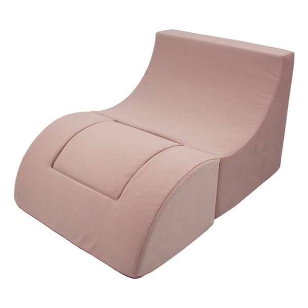 Dětské rozkládací křeslo-lenoška pink