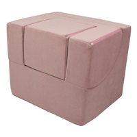 Dětské rozkládací křeslo-lenoška pink