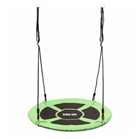 Houpací kruh čapí hnízdo 100 cm Baby Mix zelený