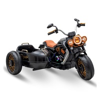 Dětská elektrická motorka SideCar Baby Mix černá