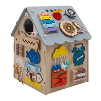 Activity Board Domeček LED Montessori Baby Mix