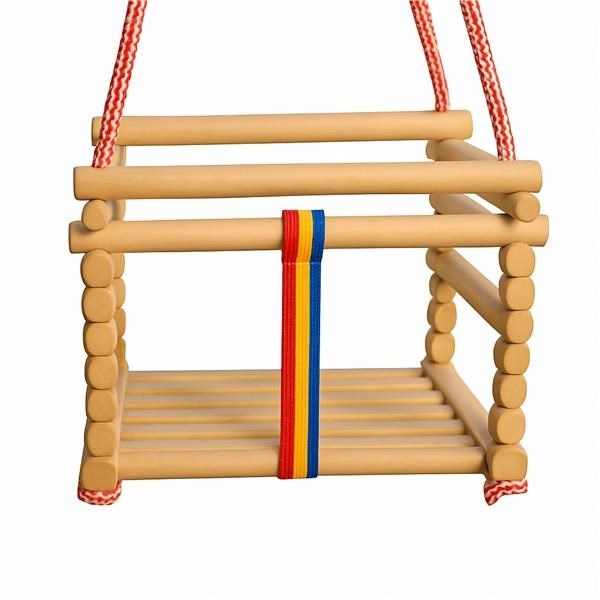 Dětská houpačka buková Baby Mix přírodní