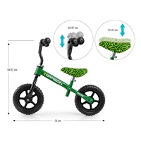 Dětské balanční kolo Milly Mally Milly Mally Dragon green