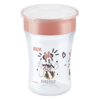 Dětský hrníček Magic NUK Cup Minnie (8+ m.) NUK 360°