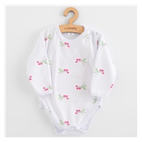 Kojenecké celorozepínací body New Baby Classic II raspberry