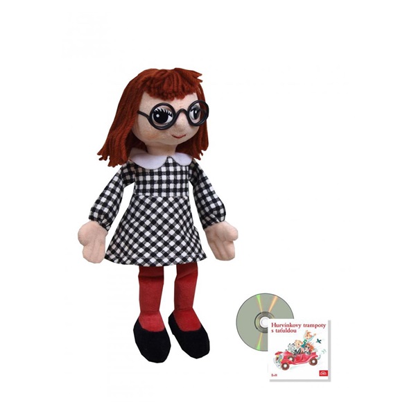 Plyšová hračka Mánička 25 cm + CD
