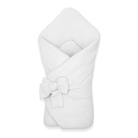 Mušelínová šněrovací zavinovačka New Baby white
