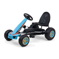 Dětská šlapací motokára Go-kart Milly Mally Viper modrá (poškozený obal)