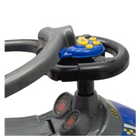 Dětské odrážedlo s vodící tyčí 3v1 Baby Mix Mega Car modré (rozbaleno)