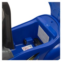 Dětské odrážedlo s vodící tyčí 3v1 Baby Mix Mega Car modré (rozbaleno)