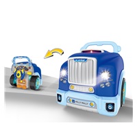 Realistický model přední části auta s otevírací kapotou Milly Mally N-GINE blue