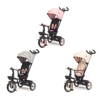 Luxusní dětská tříkolka s osvětlením Milly Mally Twinkle beige