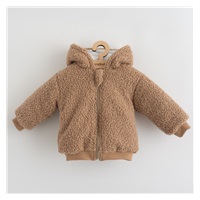 Kojenecká zimní mikinka s kapucí New Baby Teddy Winter